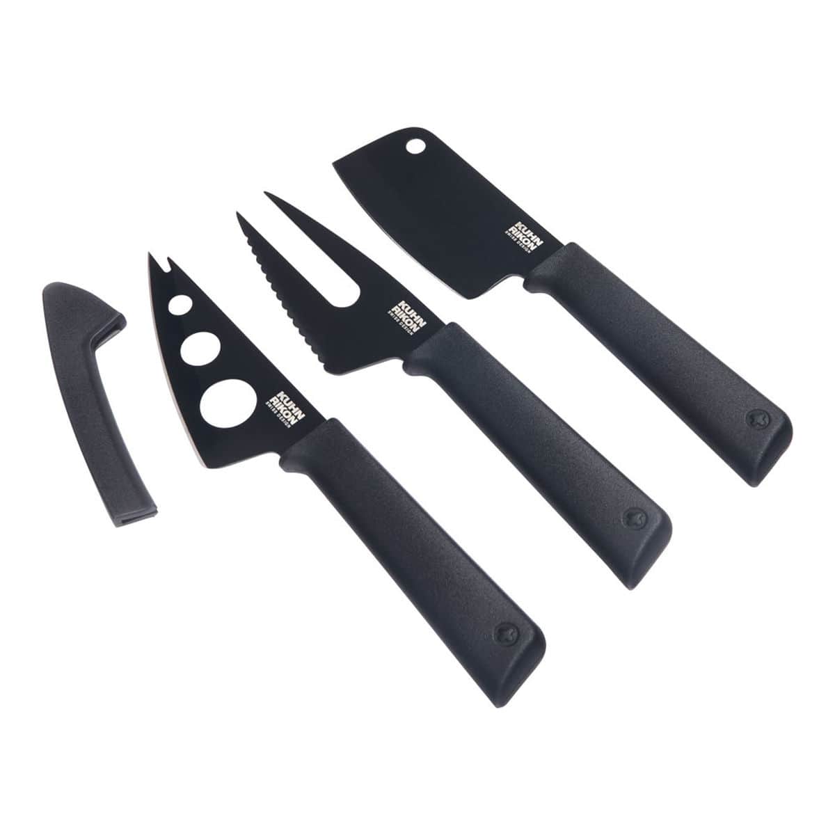 Kuhn Rikon - Colori+ Cheese Knife Set of 3 - Graphite price history on PriceWatchPro