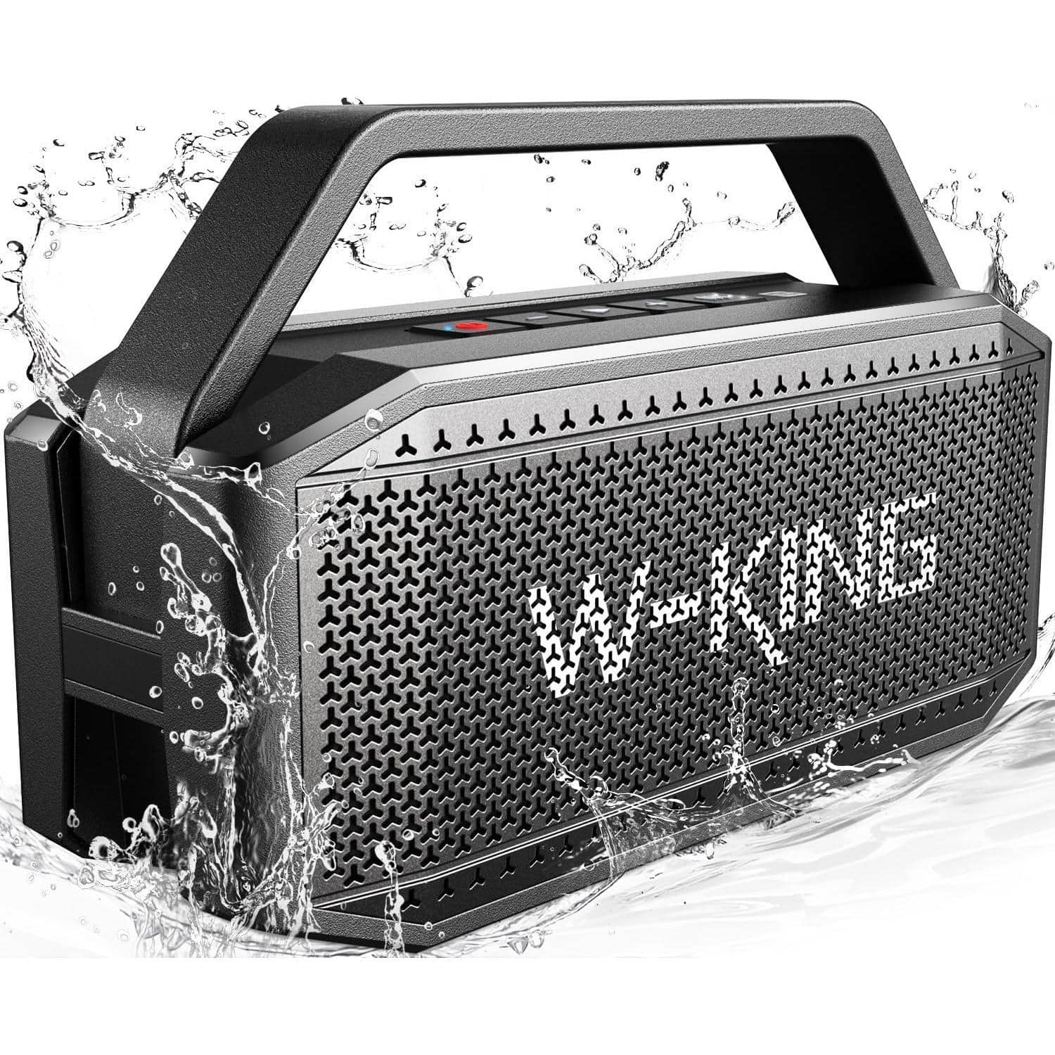 Cozy Serene - Portable Loud Max Waterproof Outdoor Speakers Wireless Ipx6 Party Big Large Boombox Exlarge Deep Bass Portable Loud 100w - Default