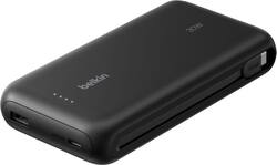 Belkin - Gaming Power Bank 20K with USB-C Cable, 30W Fast Charge for Switch 2, iPhone 16, Android, Tablets - Black - Front_Zoom