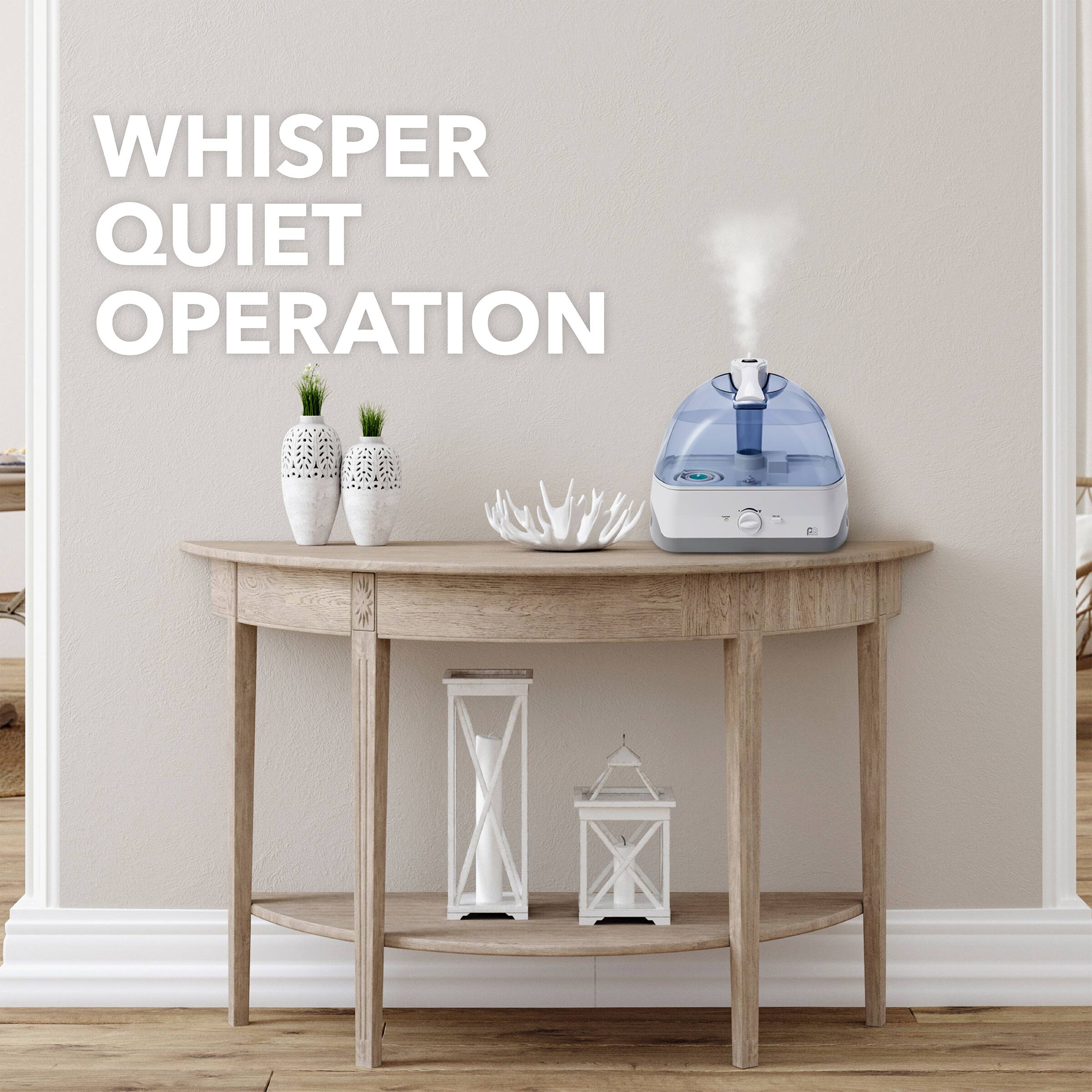 WHISPER QUIET OPERATION