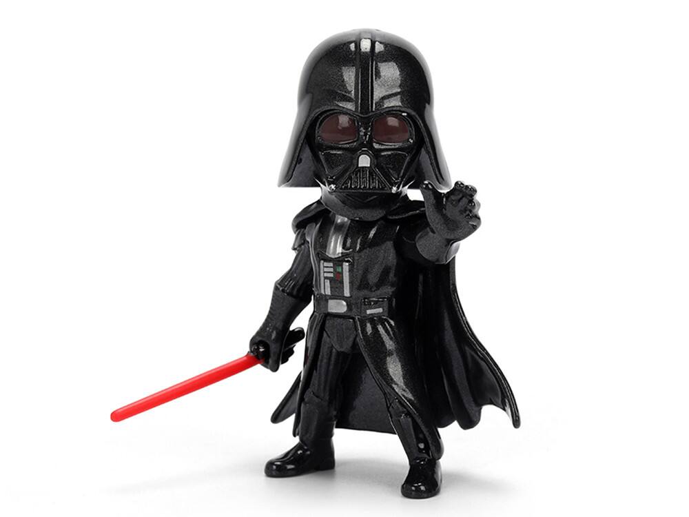 Angle. Jada - Set of 4 Diecast Figures "Star Wars" Movie Franchise "Metalfigs" Series Diecast Models by Jada - Multi.