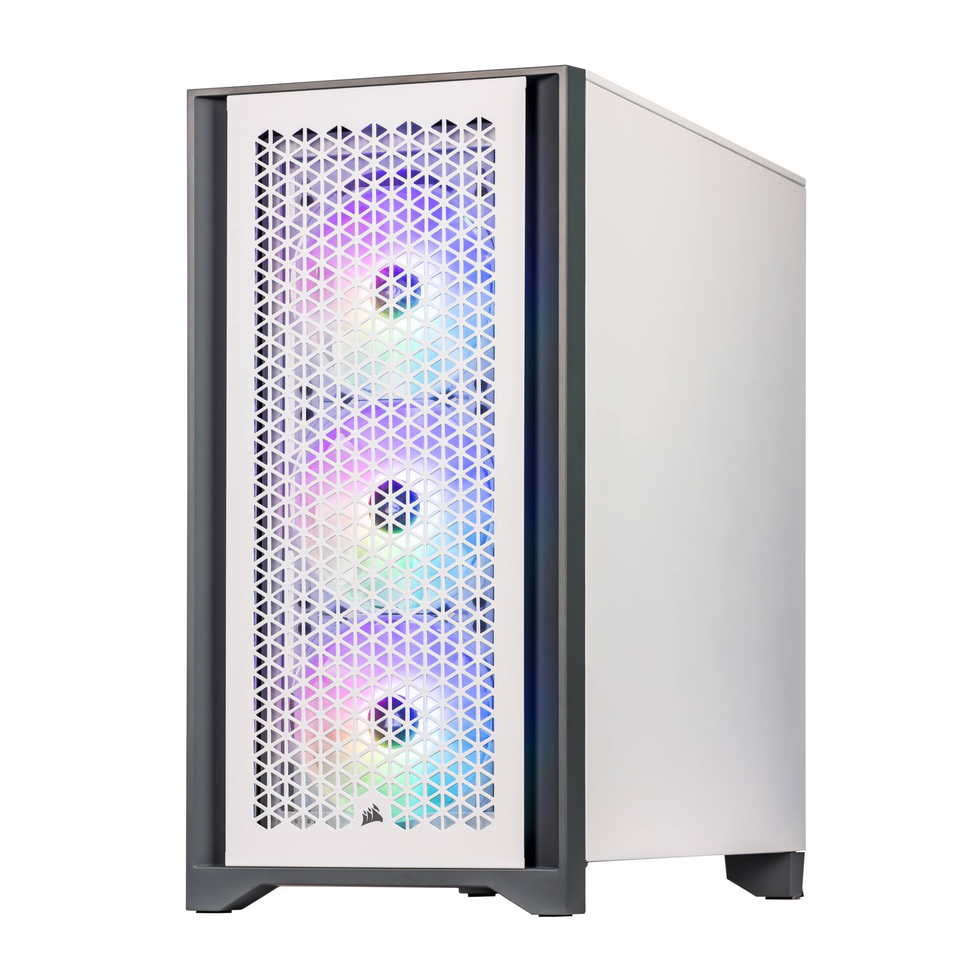 Alt View 1. Velztorm - Velztorm White Armix Gaming Desktop (Ryzen 9 7900X, 32GB, 1TB SSD, RTX 5070 Ti, Win 11 Home ) - White.