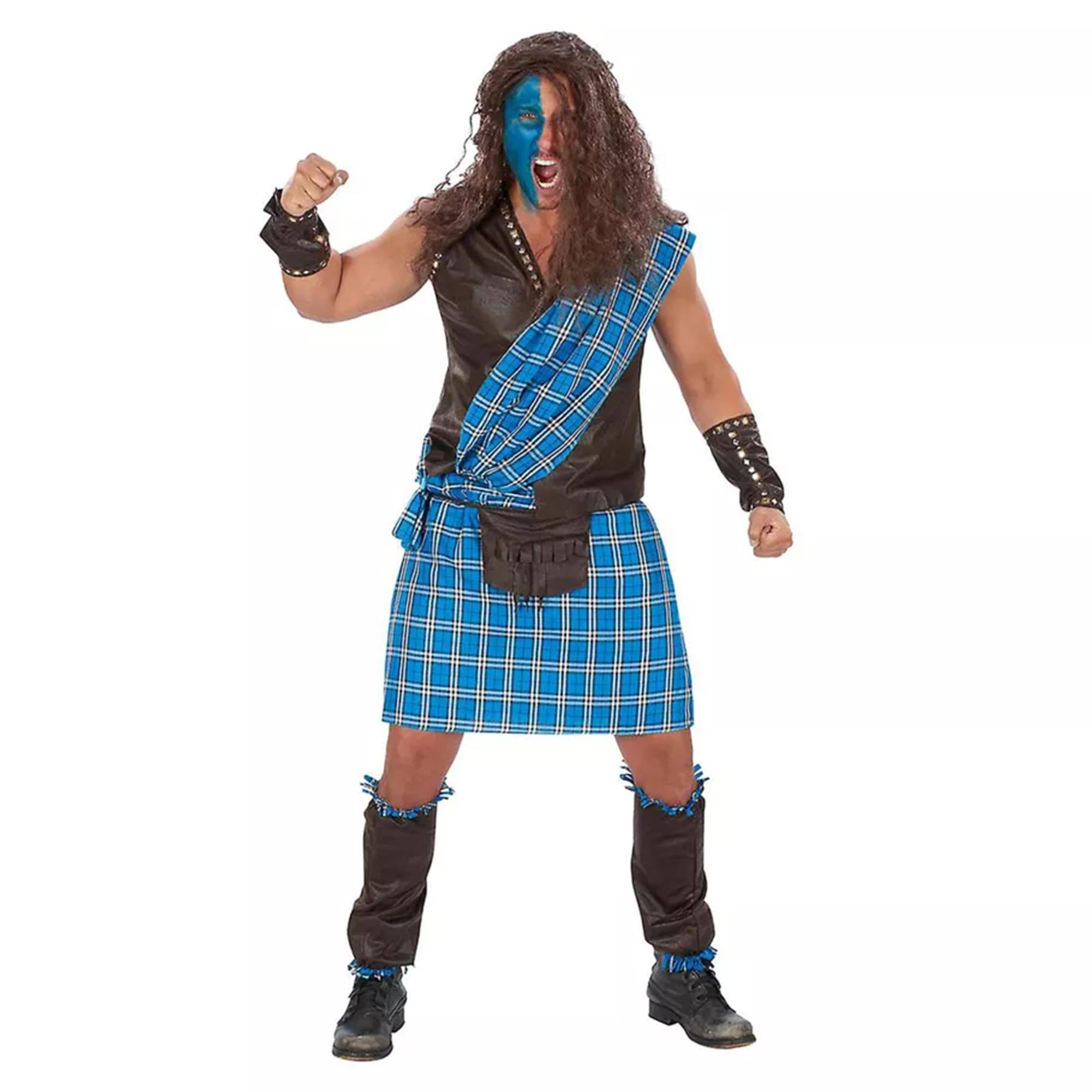 Orion Costumes - Scottish Warrior Adult Costume | One Size - Blue price history on PriceWatchPro