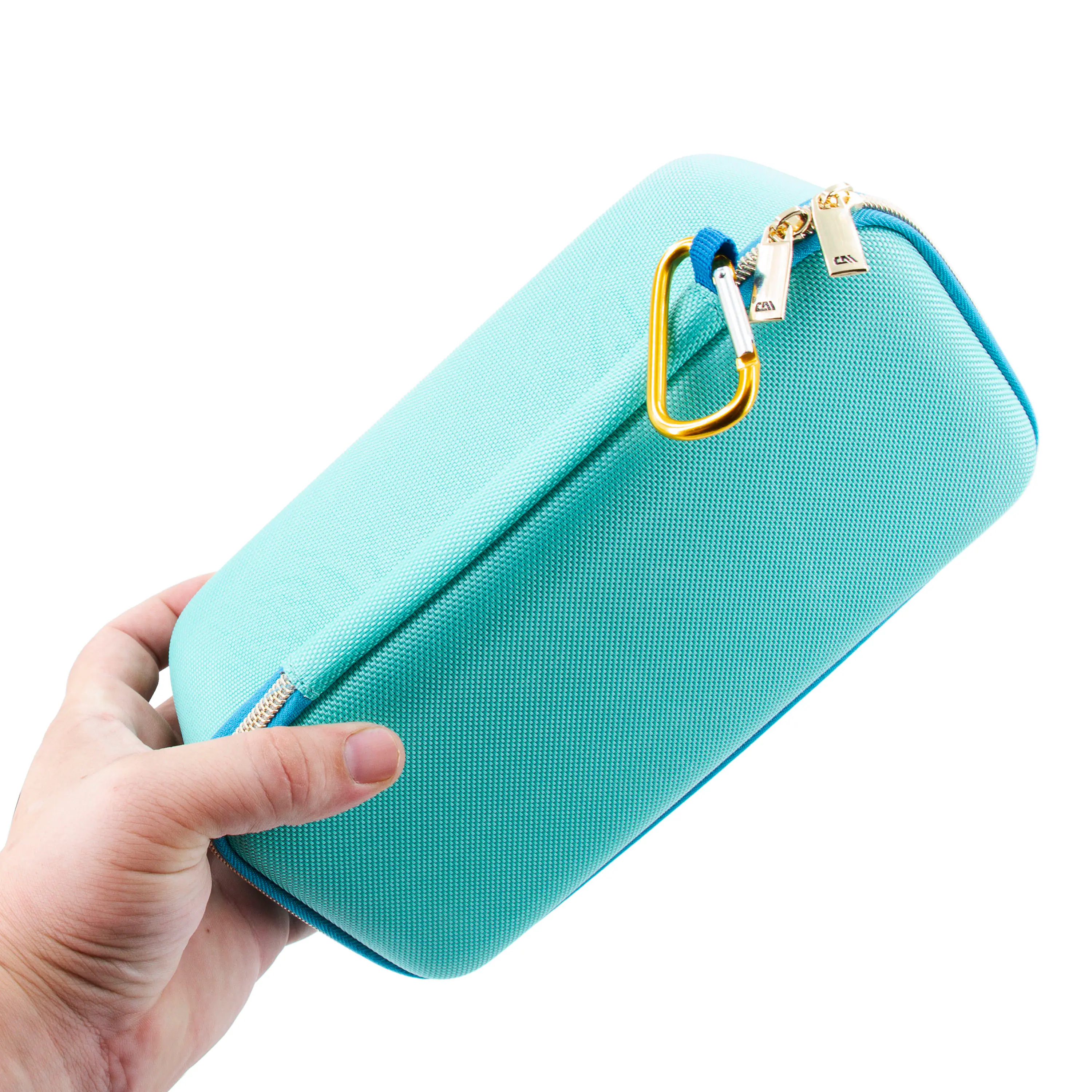Back. CASEMATIX - Hard Travel Case for Bushnell Wingman HD GPS Speaker and GPS Golf Speaker Accessories - Bluetooth Golf Speaker Case.