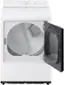 LG washing machine with the door open.