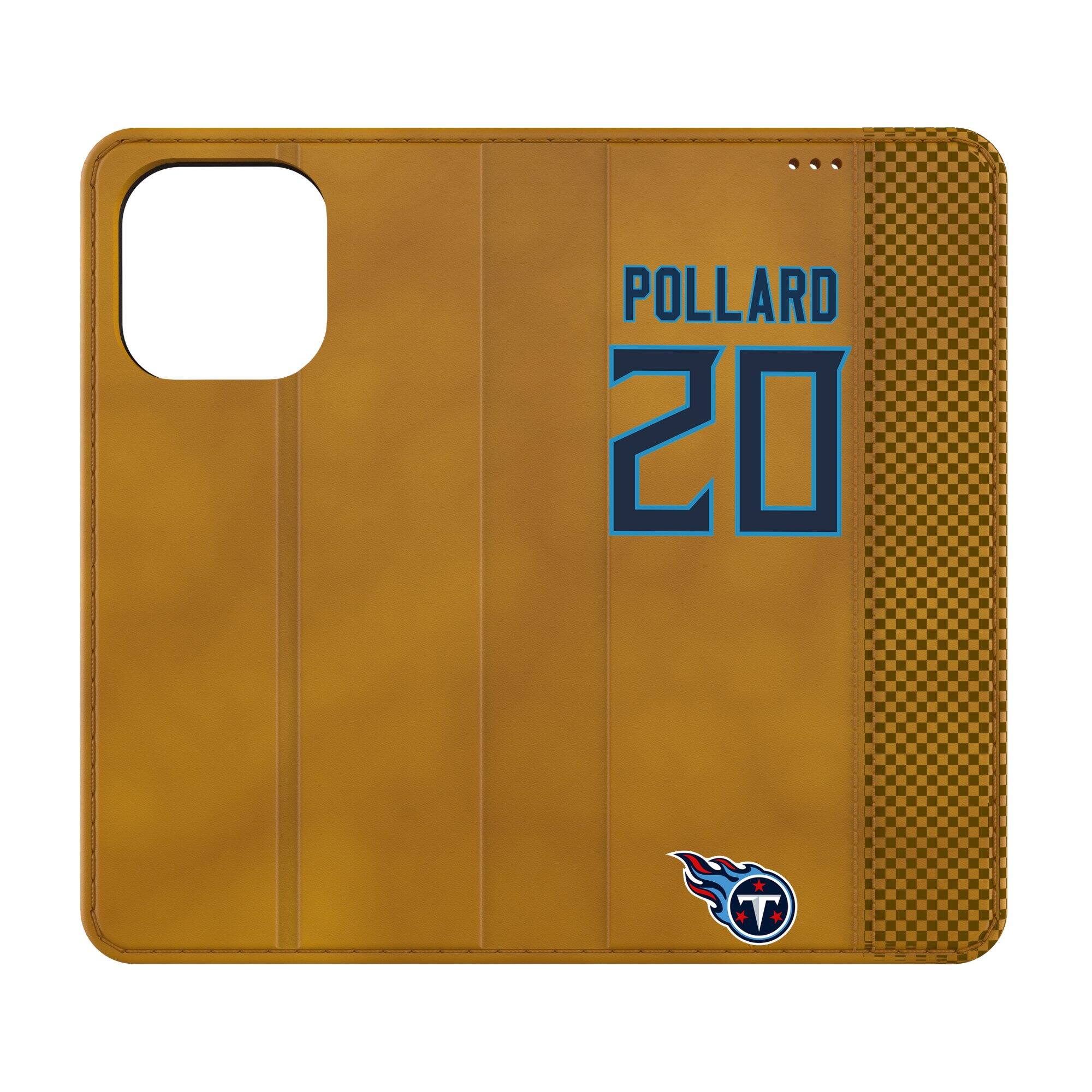 Keyscaper NFL Tony Pollard Tennessee Titans Folio iPhone Case 15 Pro ...