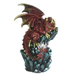 FC Design - 6"H Dragon On Icicle Figurine Statue Office/Computer Desk Tabletop Medieval Gaming Home Decor Gift - Multi-Color