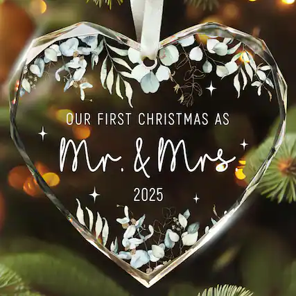 OUR FIRST CHRISTMAS AS
Mr. & Mrs.
2025