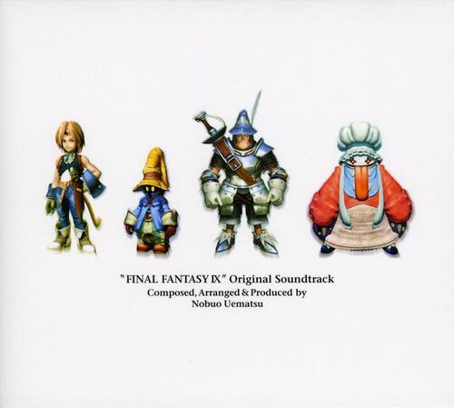 "FINAL FANTASY IX" Original Soundtrack  
Composed, Arranged & Produced by Nobuo Uematsu