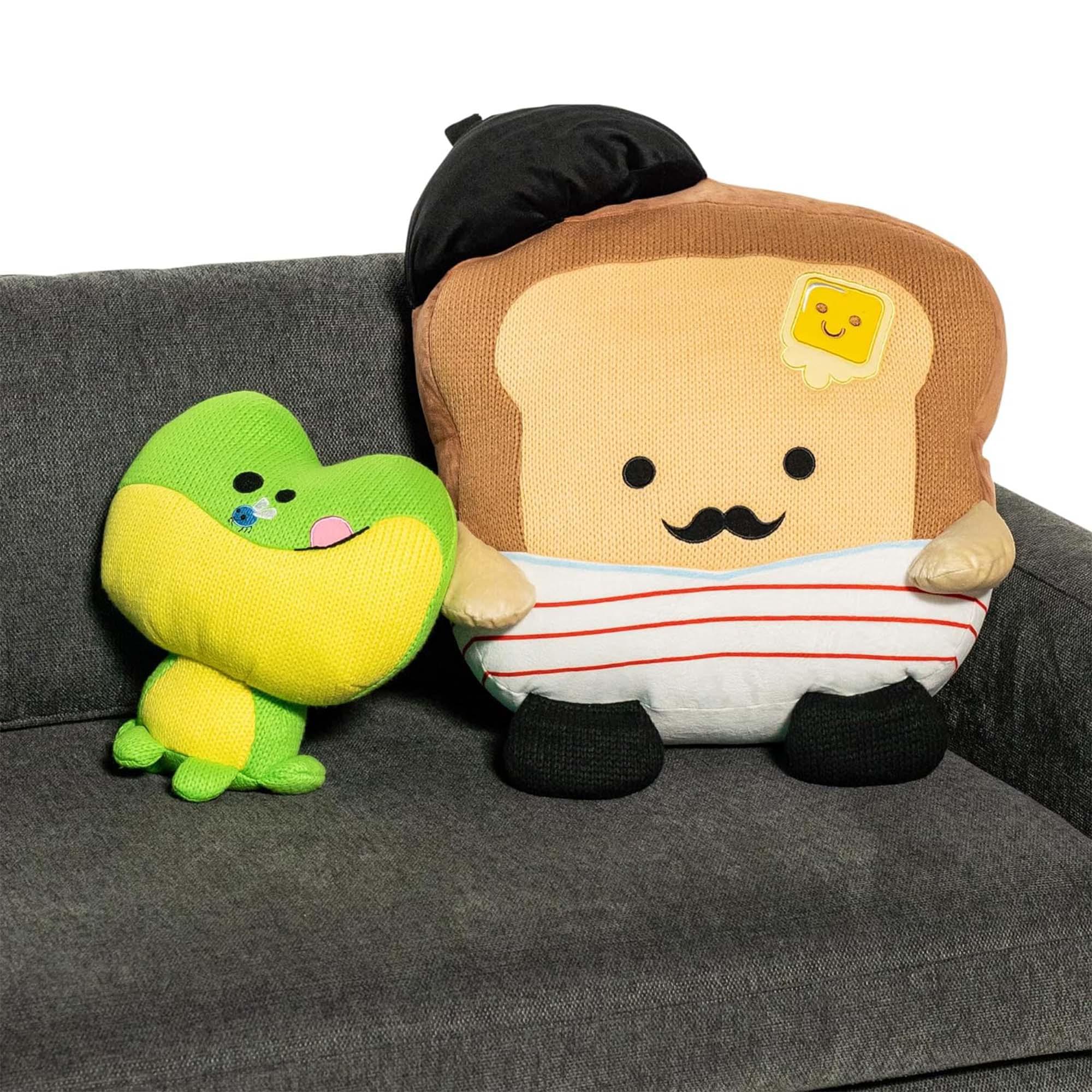 Alt View 3. Jakks Pacific - Ami Amis Jumbo 10 Inch Plush | Pickle - Green.