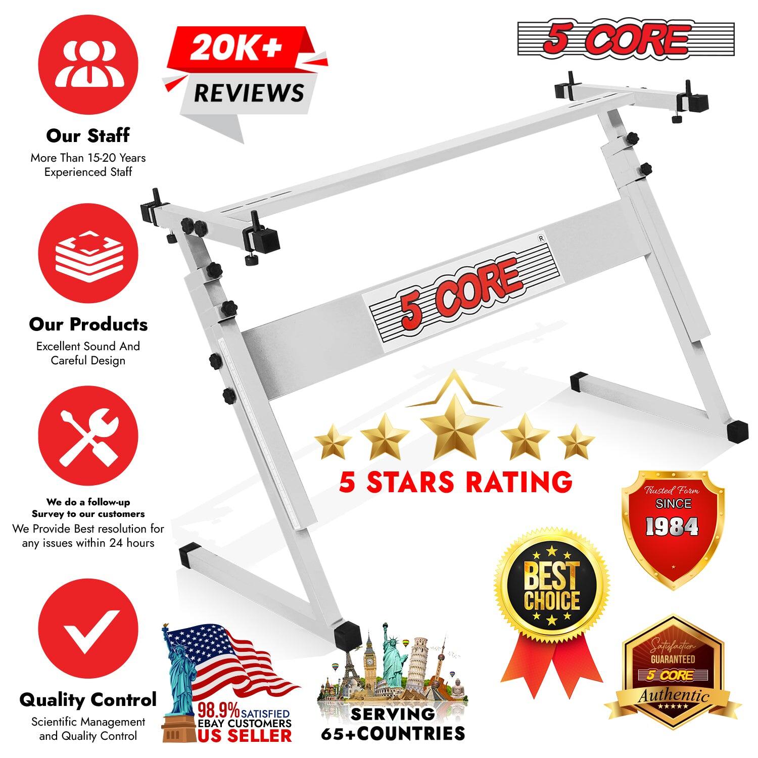 - 20K+ REVIEWS
- Our Staff: More Than 15-20 Years Experienced Staff
- Our Products: Excellent Sound And Careful Design
- We do a follow-up Survey to our customers: We Provide Best resolution for any issues within 24 hours
- 5 STARS RATING
- BEST CHOICE
- Trusted Form SINCE 1984
- Quality Control: Scientific Management and Quality Control
- 98.9% SATISFIED EBAY CUSTOMERS
- US SELLER
- SERVING 65+ COUNTRIES
- Satisfaction GUARANTEED
- Authentic
- 5 CORE