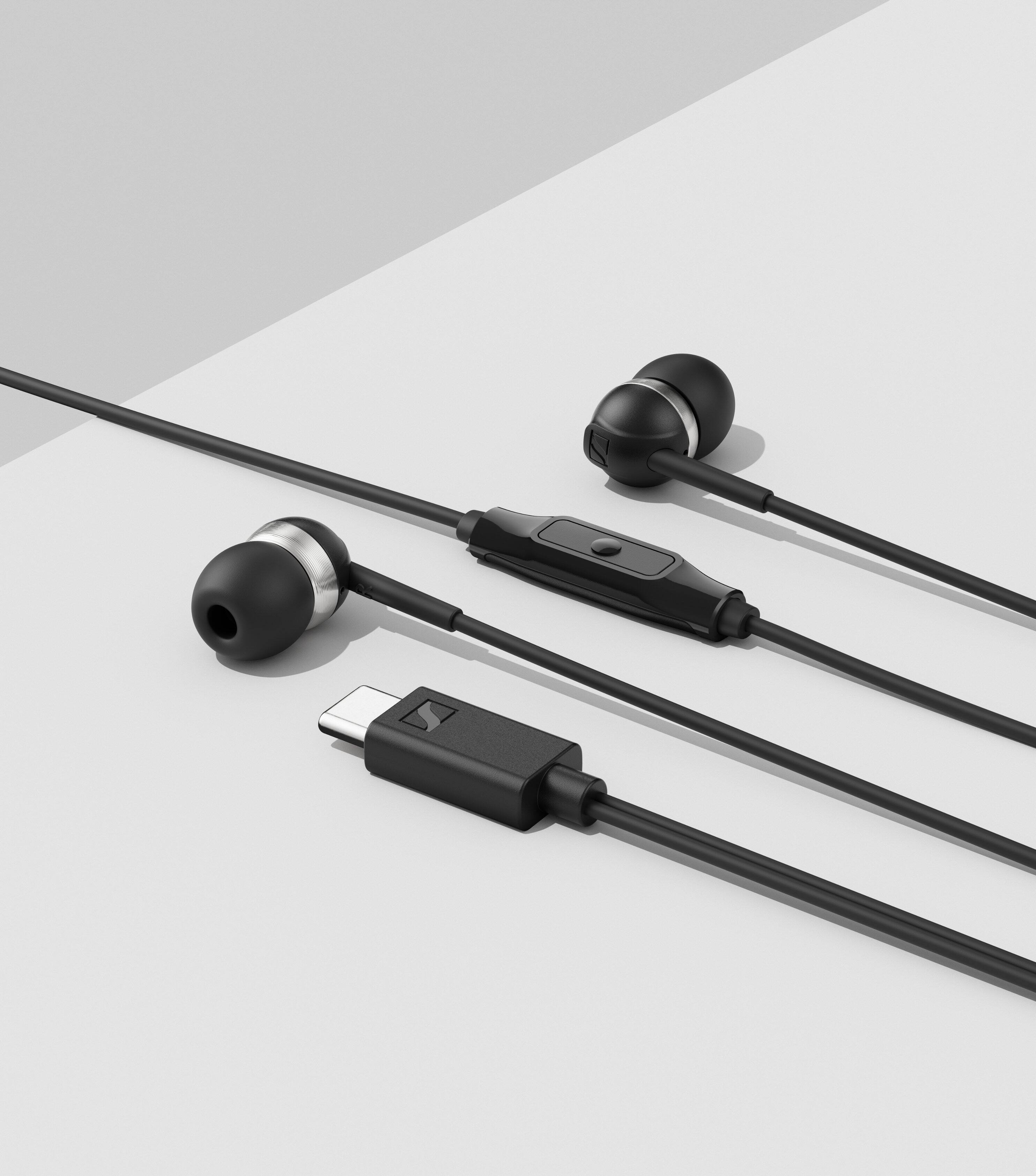 Alt View 1. Sennheiser - Sennheiser CX 80U WIRED IN-EAR Headphones - Black.