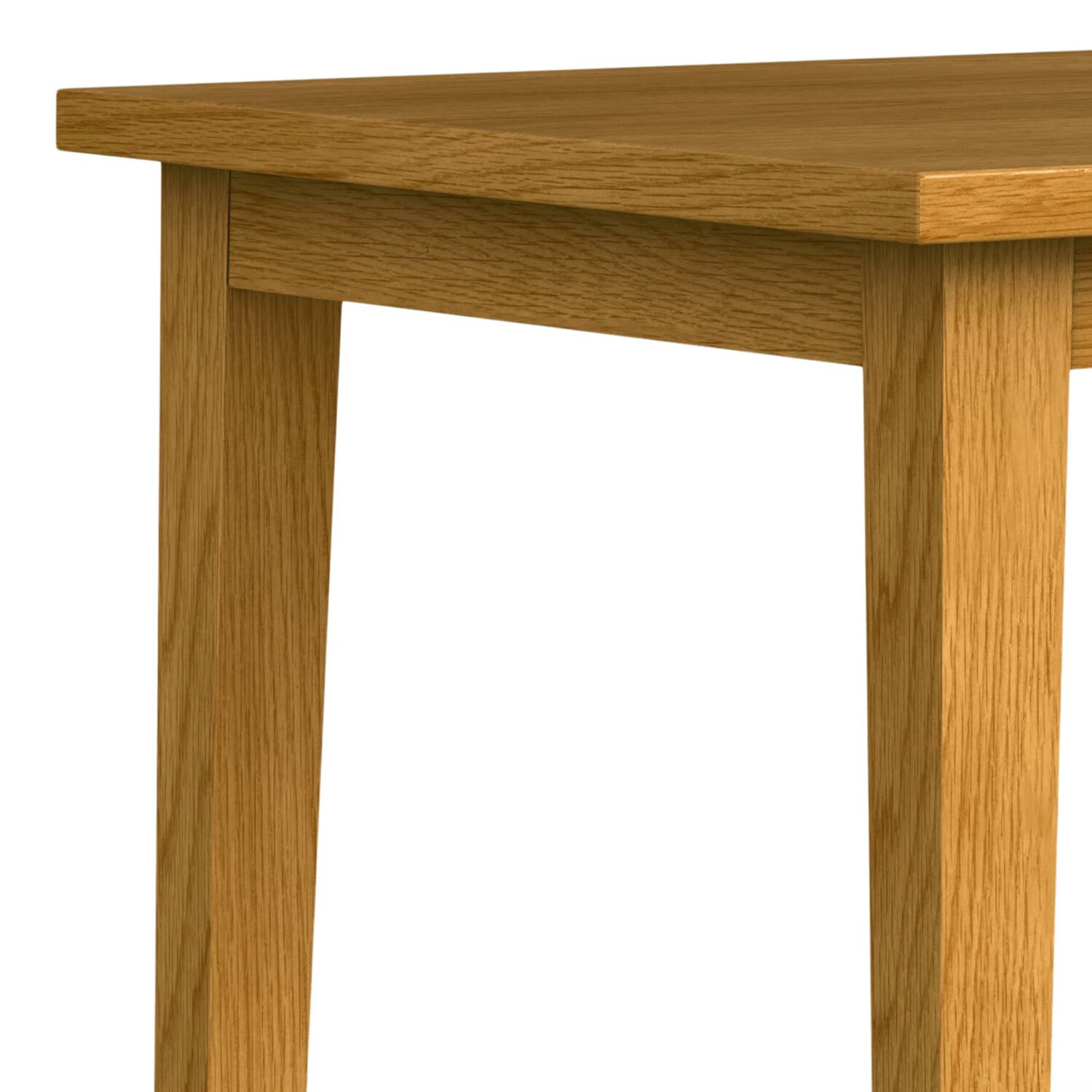 Alt View 5. Simpli Home - Eastwood 66 inch x 40 inch Rectangle Contemporary Dining Table in Oak - Oak.