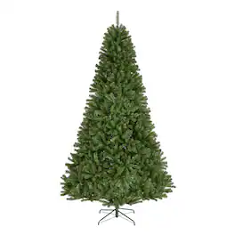 National Tree Company - Refurbished Excellent - 9FT UNLIT NORTH VALLEY SPRUCE ART CHRISTMAS TREE - Green