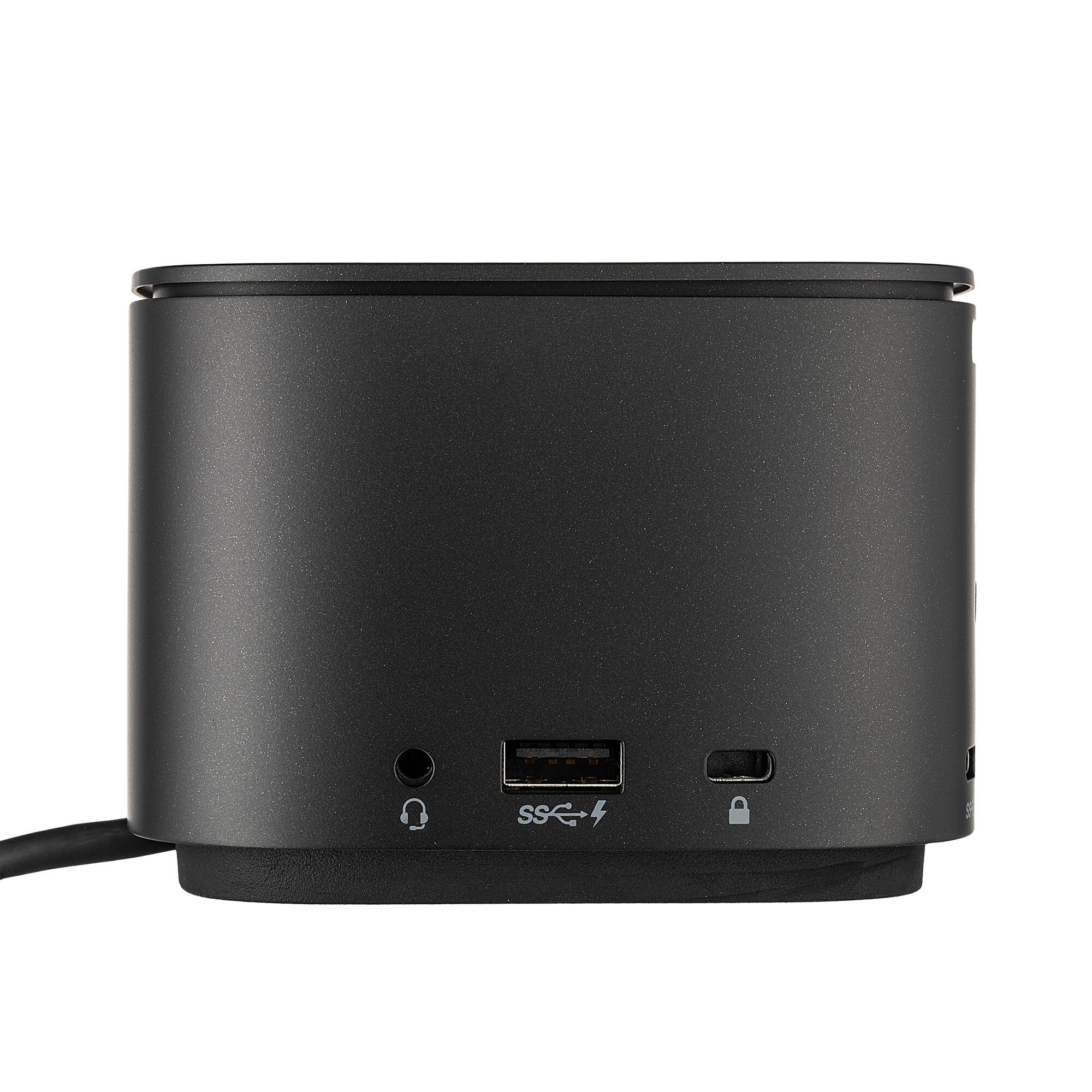 Back. HP - HP Thunderbolt Dock G2 with Combo Cable Bundle.