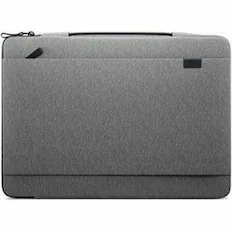 Front. Dell - Dell EcoLoop Urban Carrying Case (Sleeve) for 15" to 16" Notebook - Heather Gray - Water Resistant, Spill Resistant - Charcoal Gray.