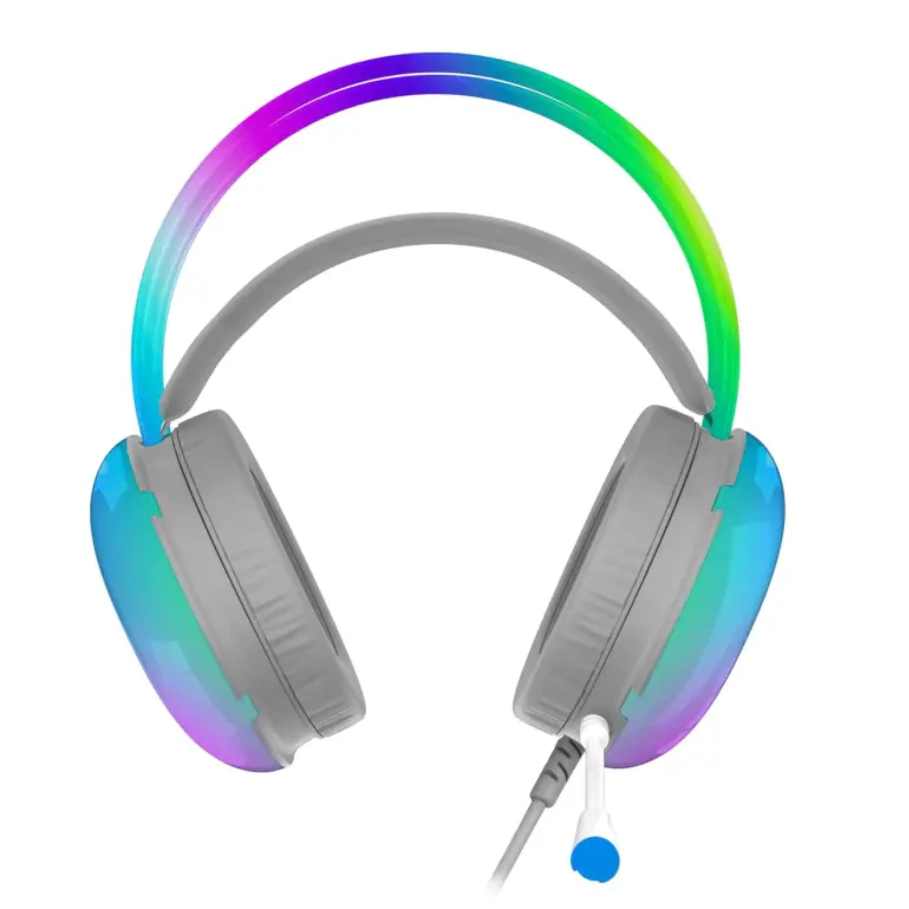 Kitcheniva - Pro Wired Gaming Headset With RGB Lighting and Immersive Sound - Multi