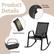 Product Details: Firm Screw Connection, Ergonomic Backrest, Curved Armrests.
