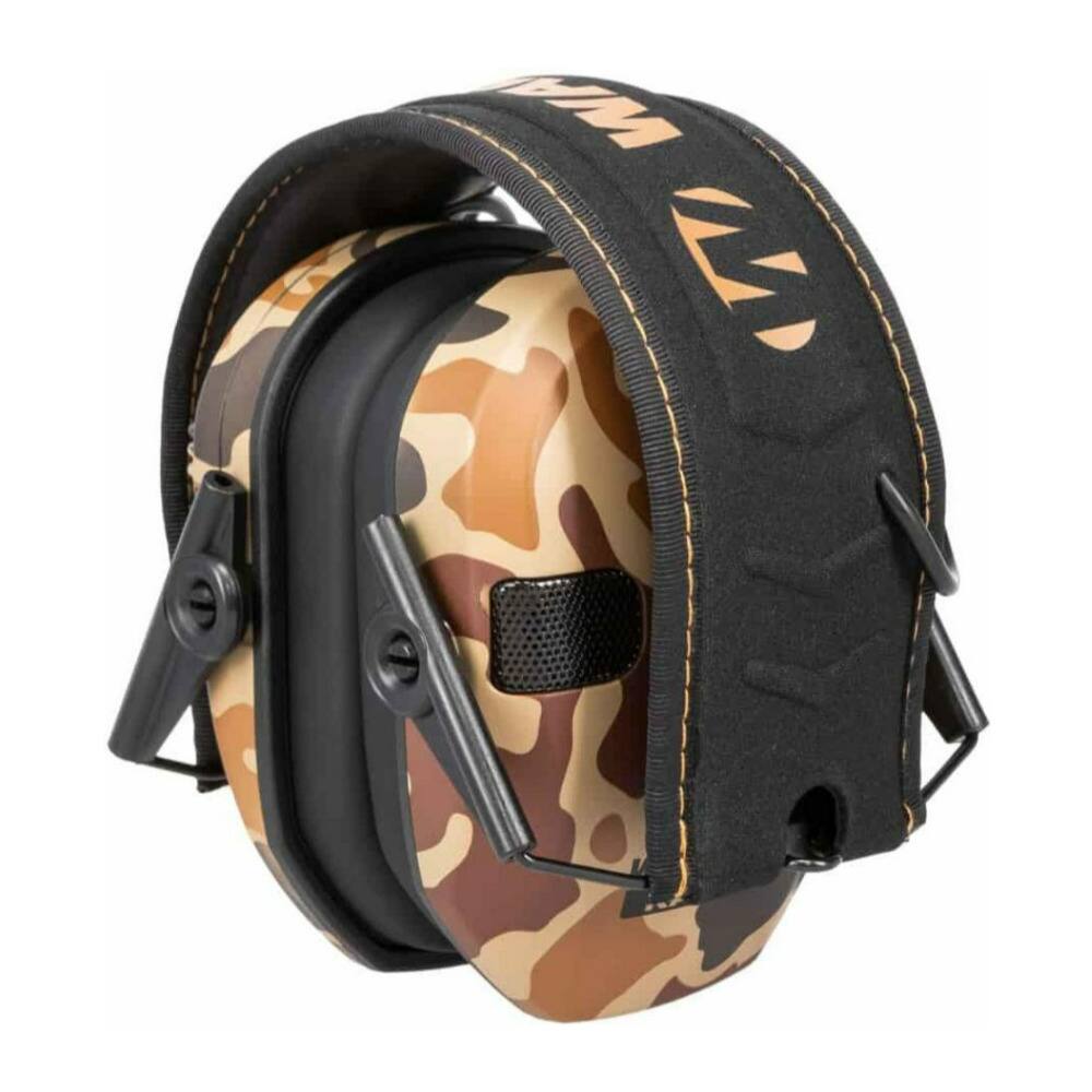 Back. Walker’s - Walkers Razor Slim Electronic Duck Camo Muff with Full Range Speakers - Camo.