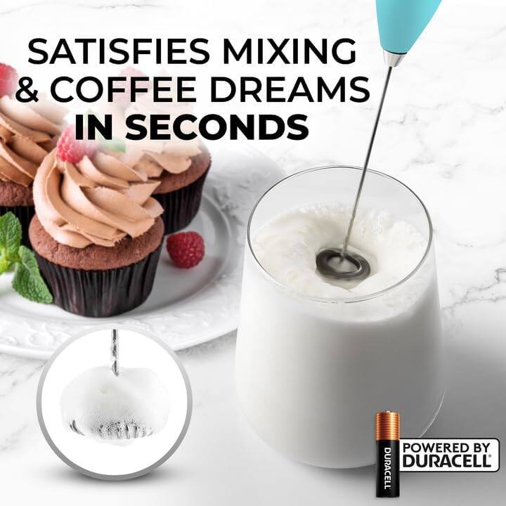 SATISFIES MIXING & COFFEE DREAMS IN SECONDS

POWERED BY DURACELL