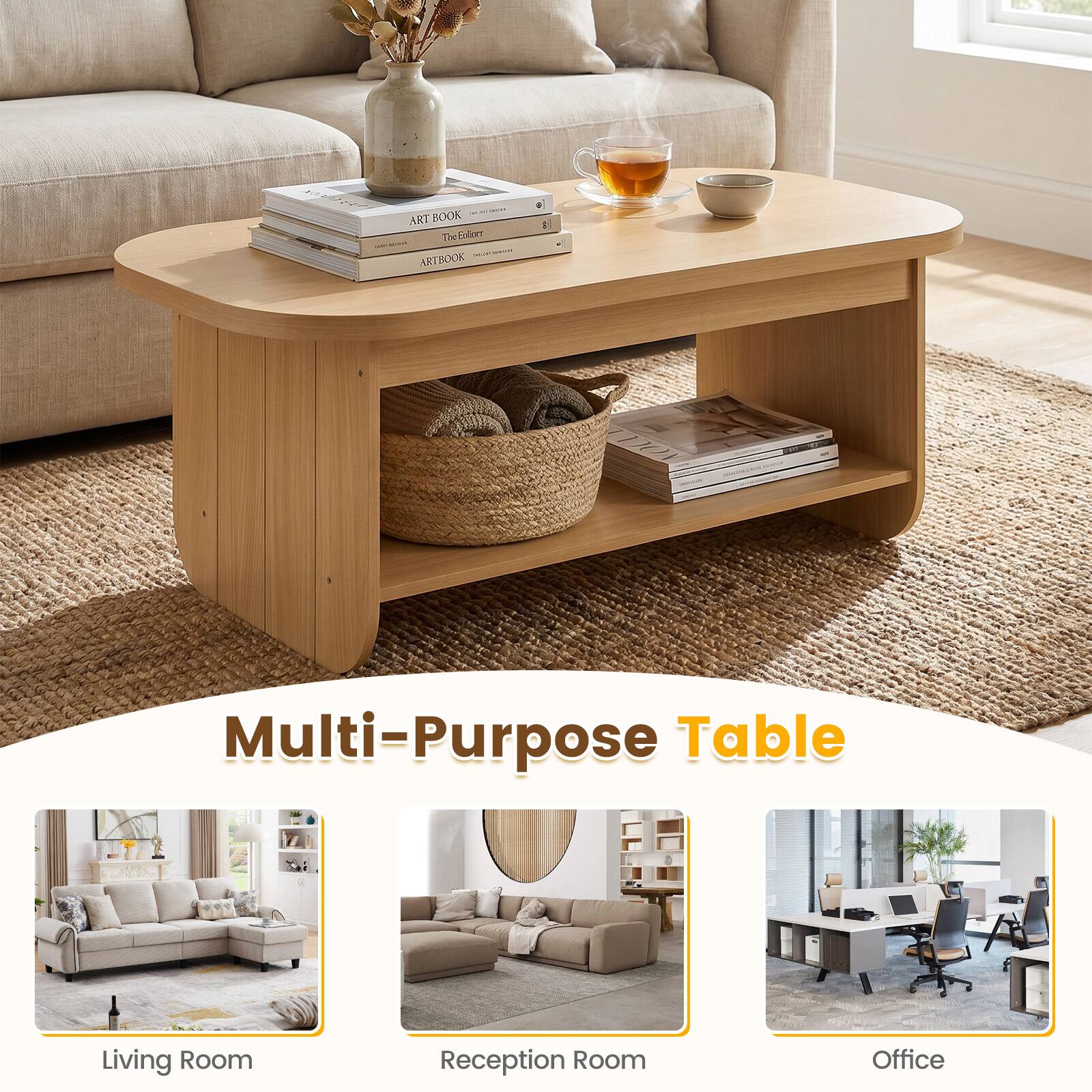ART BOOK The Lotor ARTBOOK 1 Multi-Purpose Table Living Room Reception Room Office