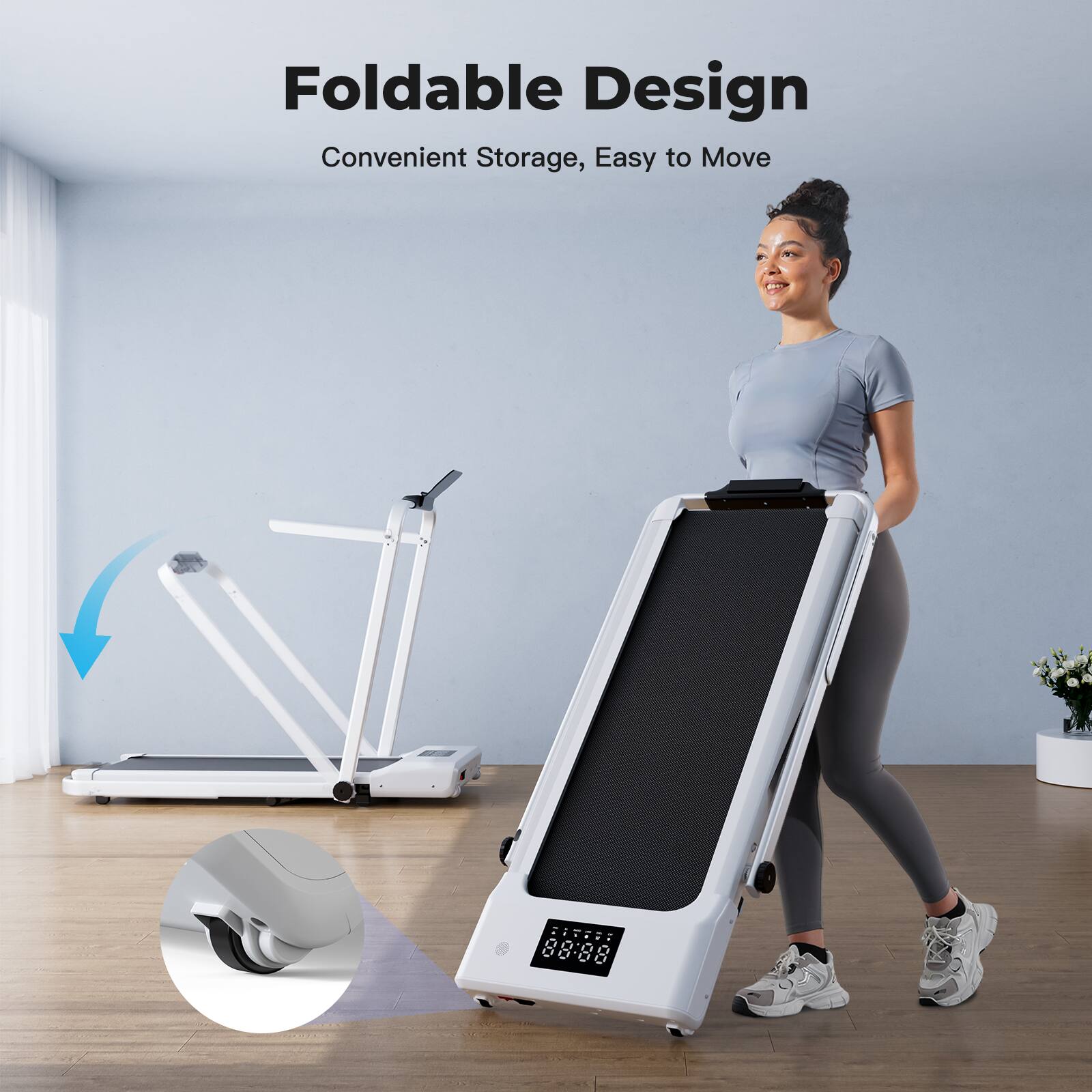Foldable Design  
Convenient Storage, Easy to Move