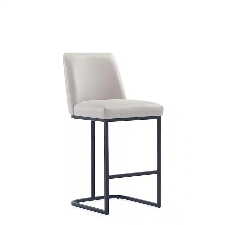 Reliance Style Stool Manhattan Comfort Serena Modern Metal Upholstered Counter Stool Light ...