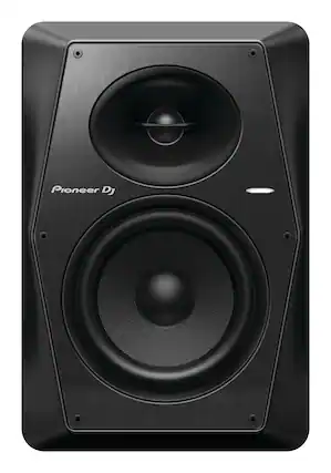 Front. Pioneer DJ - Active Monitor Speaker with DSP Control 6.5" - Black.