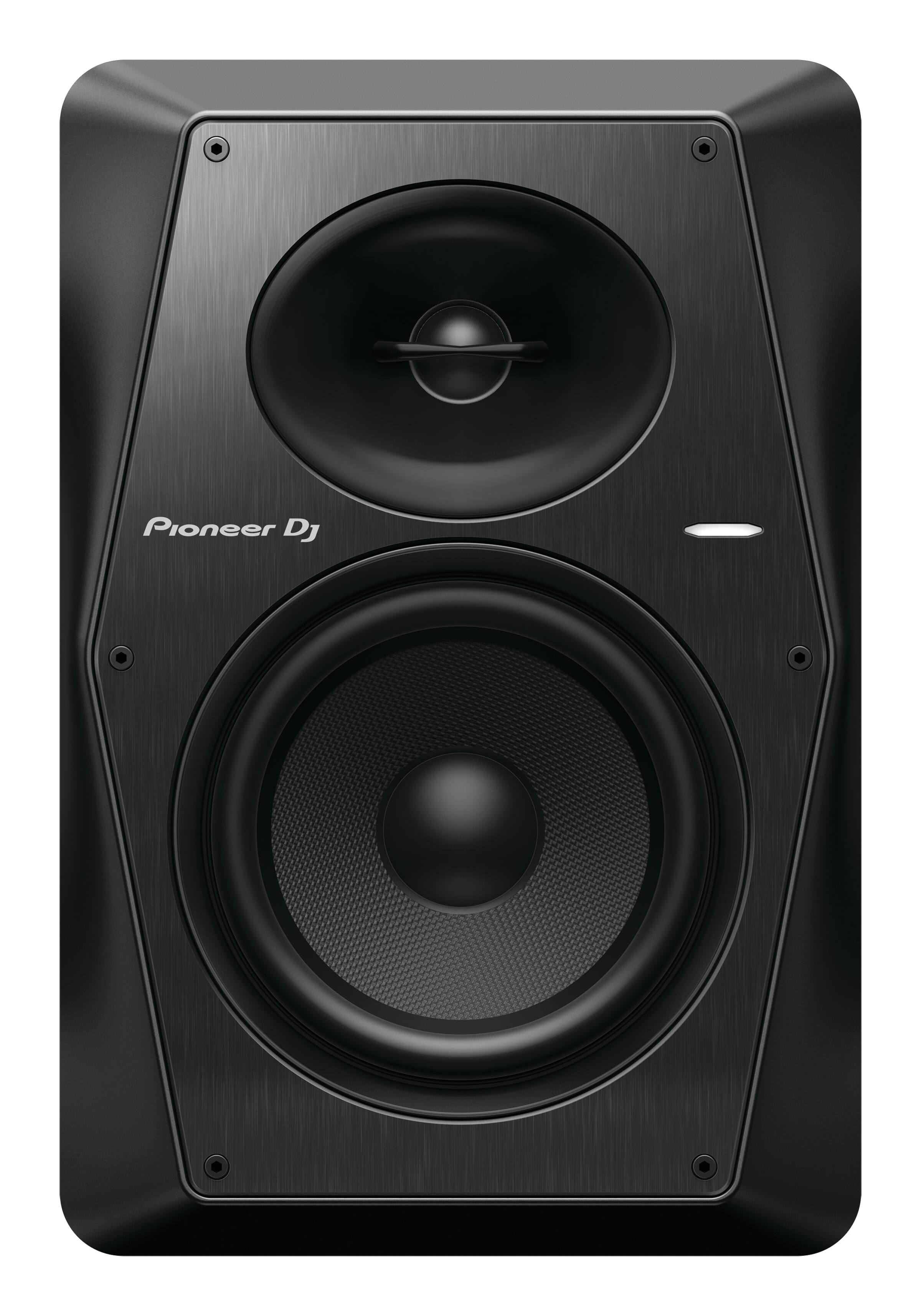 Front. Pioneer DJ - Active Monitor Speaker with DSP Control 6.5" - Black.