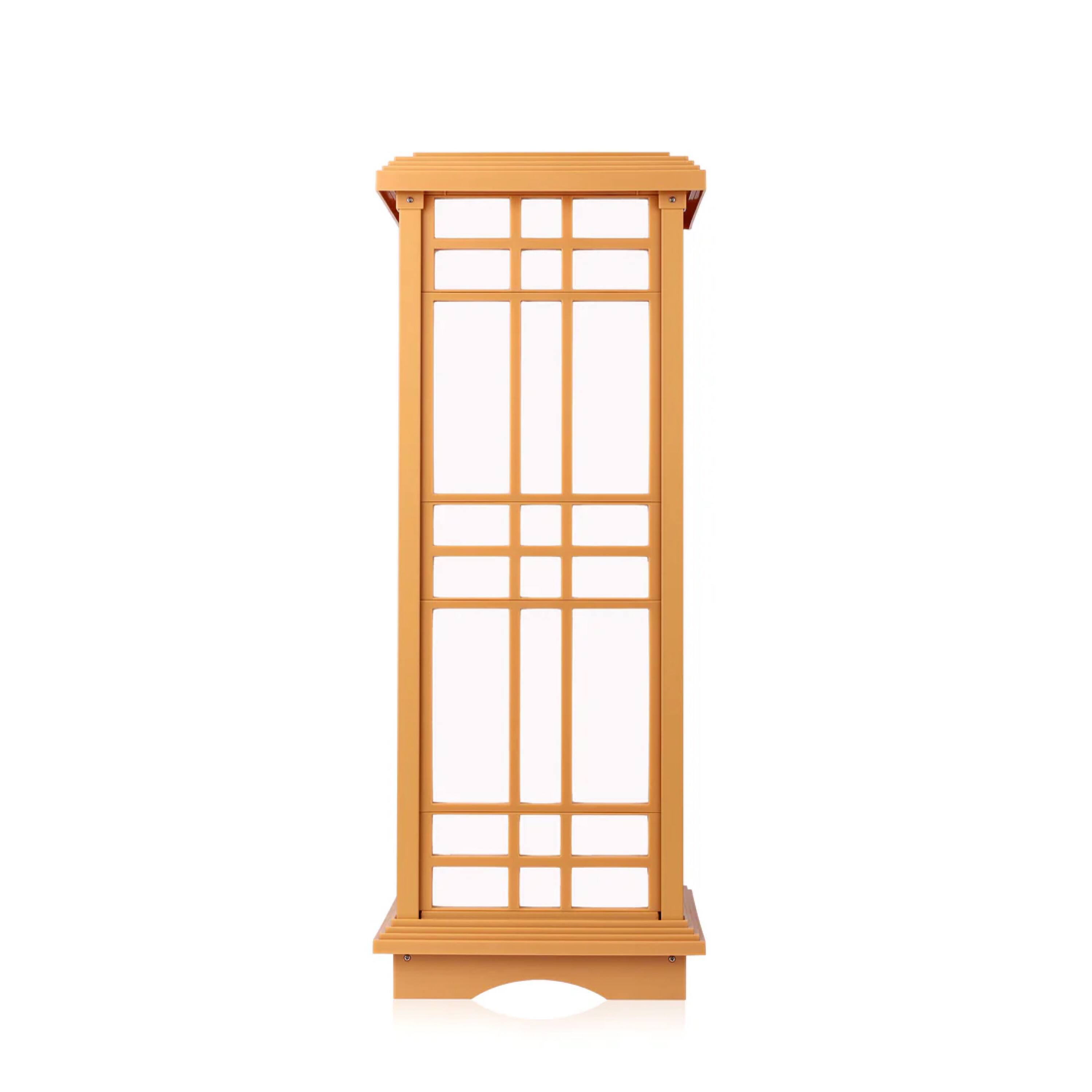 Alt View 6. Techko Maid - Solar-Powered Japanese Garden Lights: Beautiful Outdoor Lighting for Zen Gardens (Medium) - Black.