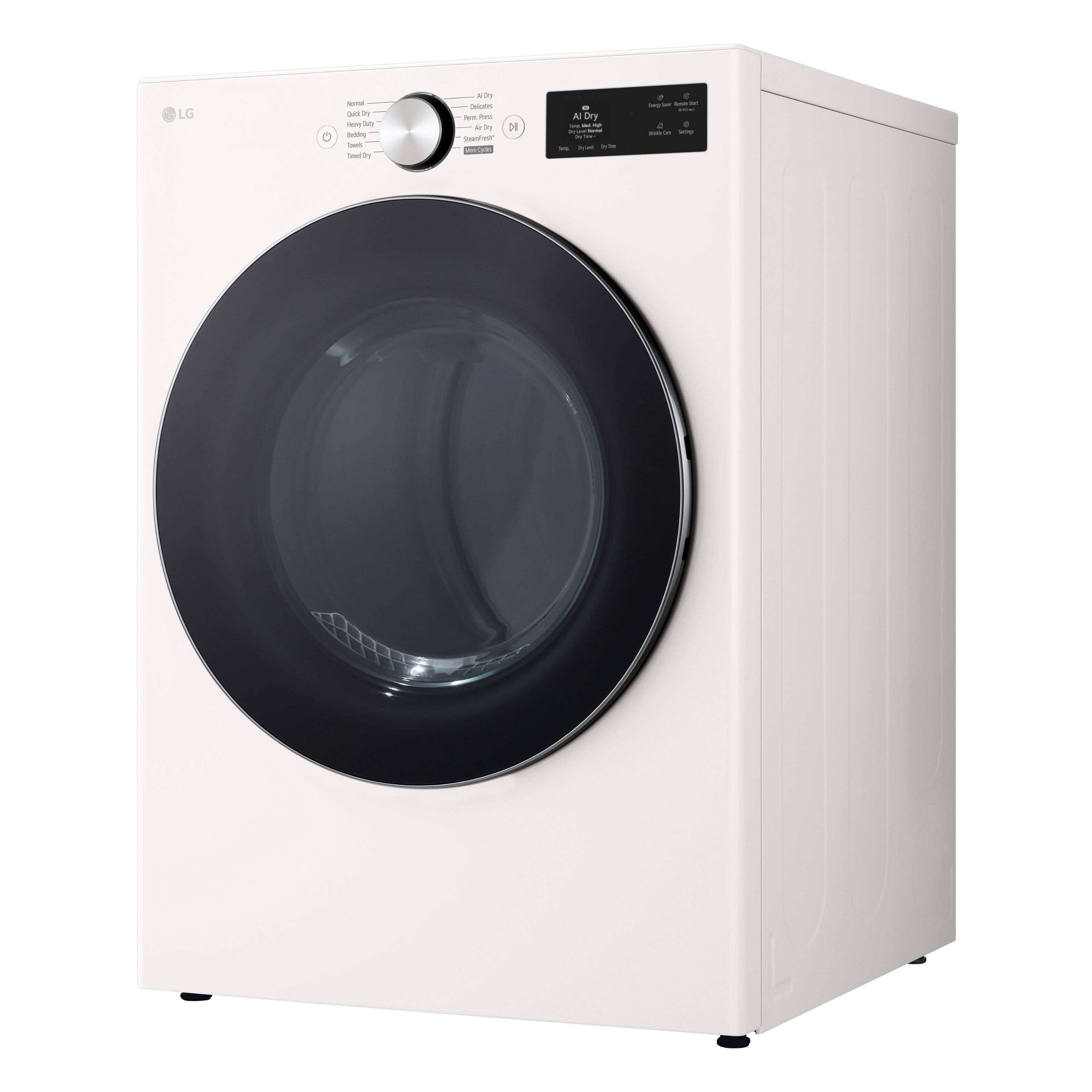 LG

AI Dry

Normal
Quick Dry
Heavy Duty
Delicates
Air Dry
Tumble Dry

AI Dry
Dry to Time
Dry to Time