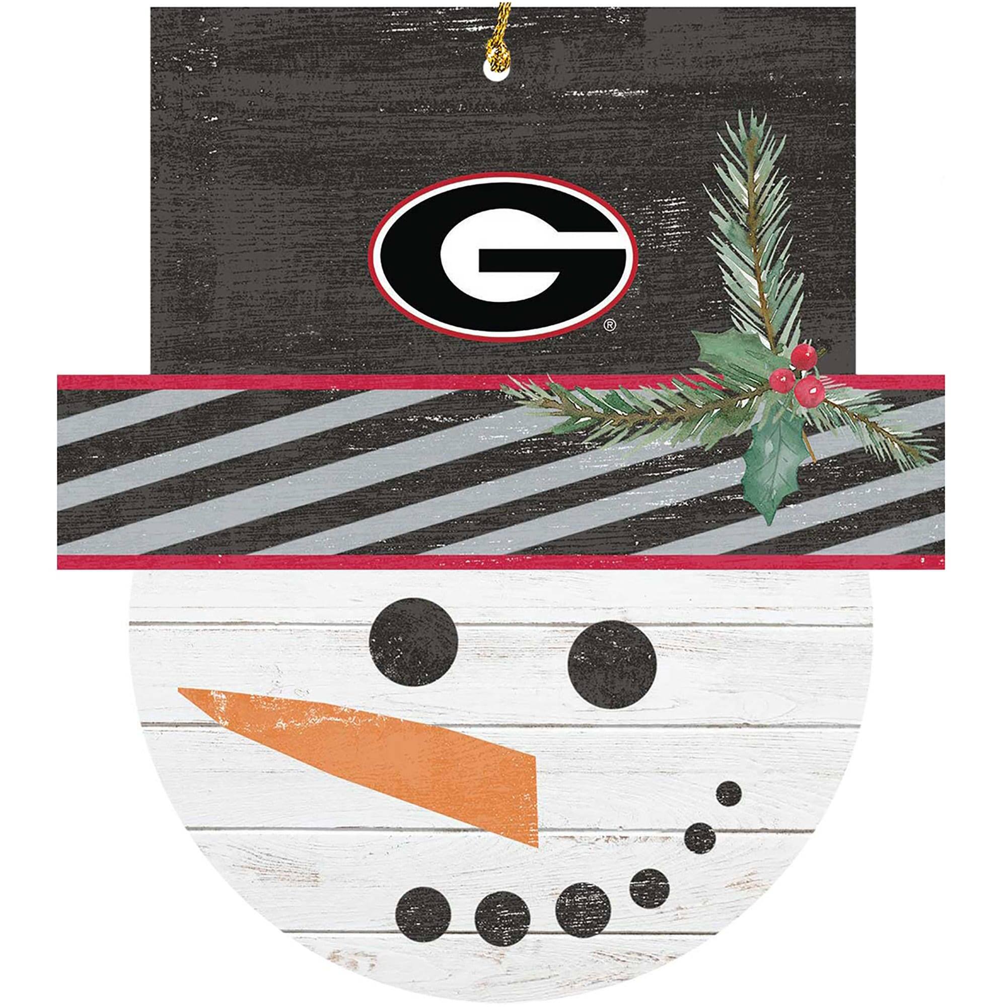 Alt View 3. Jardine - Georgia Bulldogs Ornament Bundle - White.