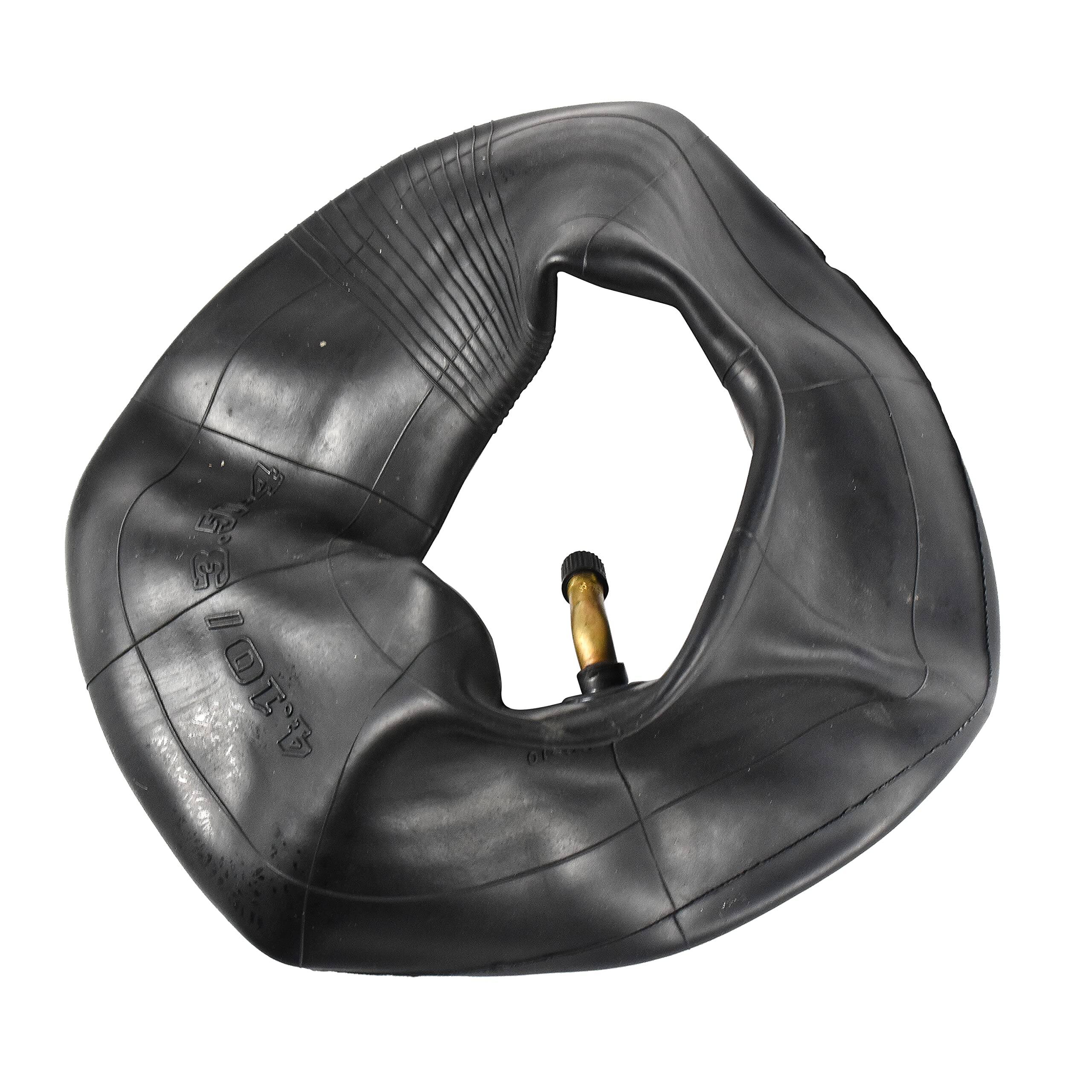 Alt View 3. HQRP - 4.10/3.50-4 Tire Inner Tube, Angled Valve Stem, 10 in Outside Diameter, 30 PSI for Hand Trucks.