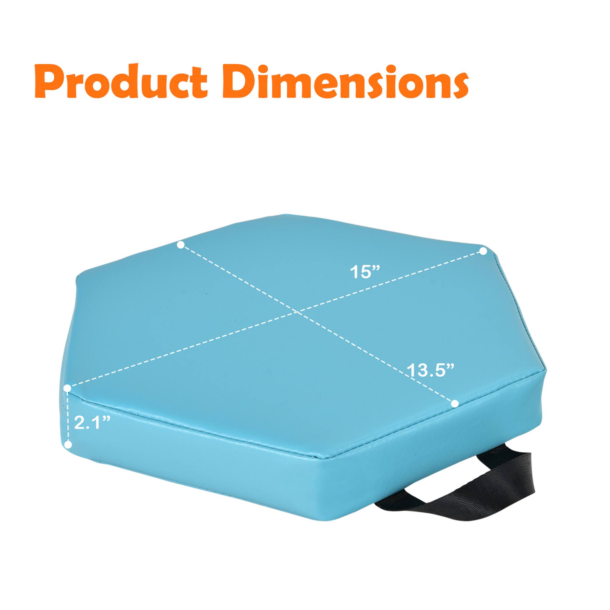 Product Dimensions: 15" x 13.5" x 2.1"