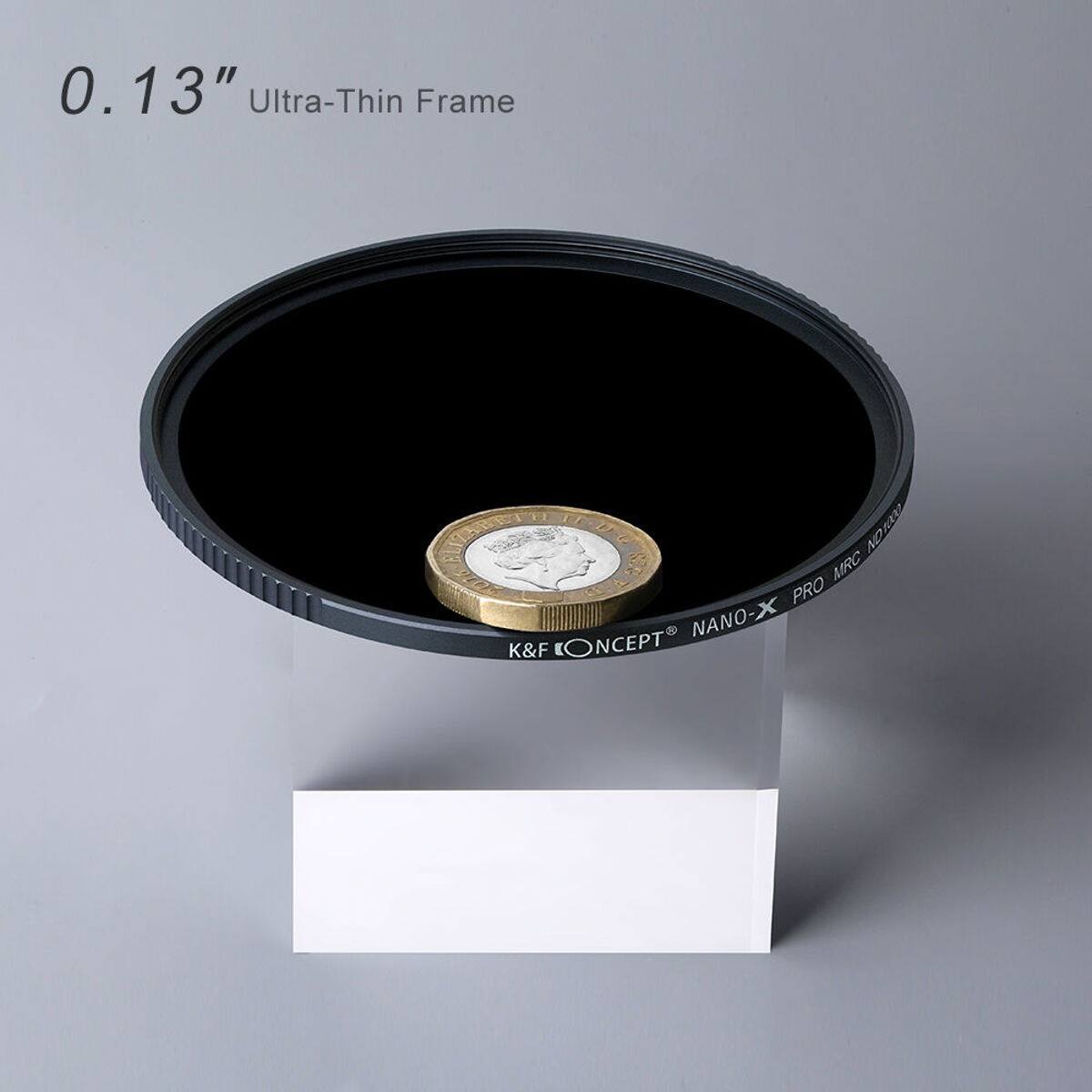 0.13" Ultra-Thin Frame

K&F CONCEPT NANO-X PRO MRC II