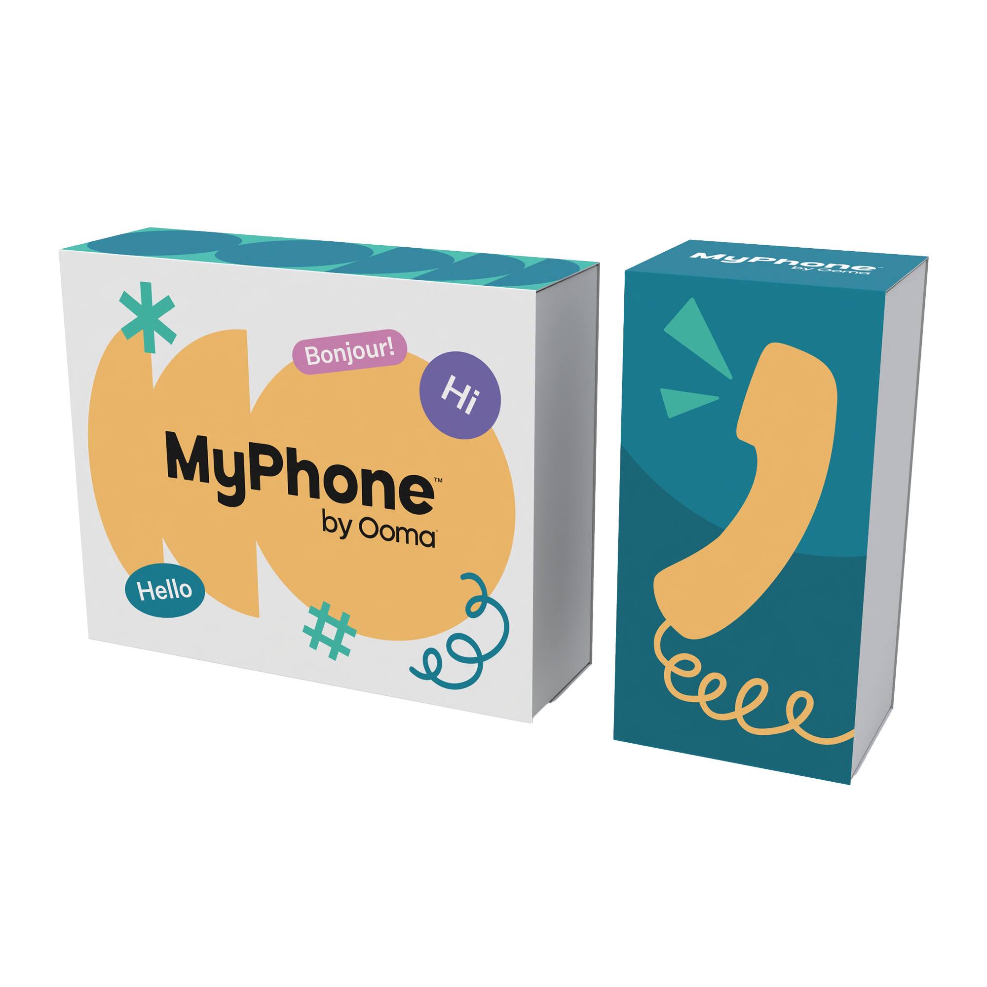 MyPR20g : - : Bonjour! Hi MyPhone by Ooma Hello