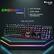 Sure, here is the corrected and grouped text from the image:
---
**AJAAN HC610-G**
**ERGONOMIC DESIGN**
- **ANTI-FATIGUE**
- **LESS NOISE**
- **BETTER GAMING EXPERIENCE**
**RGB LIGHT ON/OFF**
---
**Key Features:**
- Ergonomic Design
- Anti-Fatigue
- Less Noise
- Better Gaming Experience
**Keyboard Layout:**
- QWERTY layout
- RGB lighting
- On/Off switch
**Brand:**
- AJAAN
---