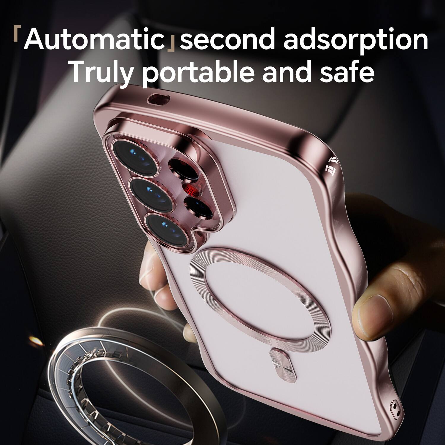 "Automatic" second adsorption  
Truly portable and safe