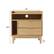 Alt View Zoom 39. Walker Edison - Mid-Century Modern Solid Wood Tray-Top Nightstand - Natural Pine.