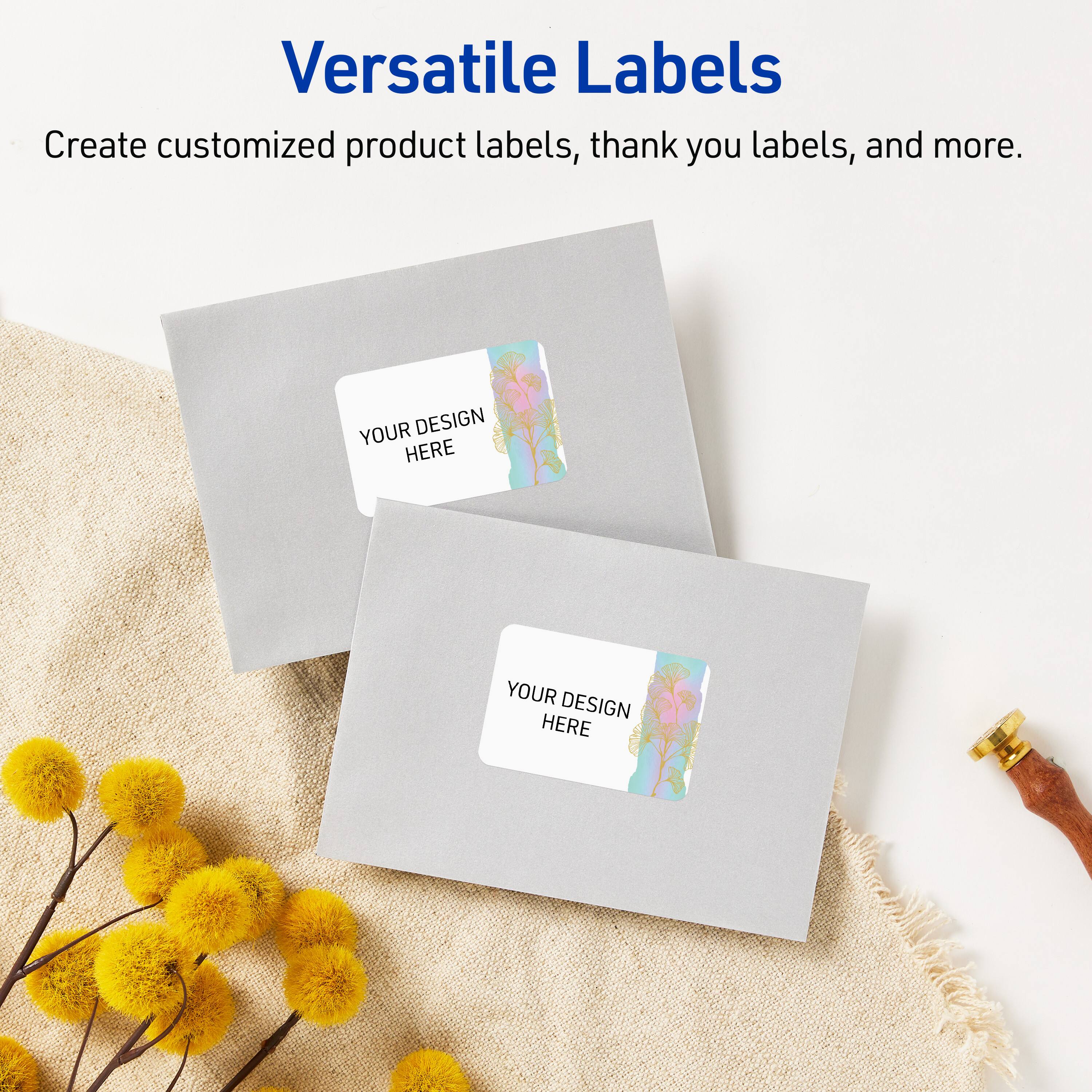 Versatile Labels

Create customized product labels, thank you labels, and more.

YOUR DESIGN HERE