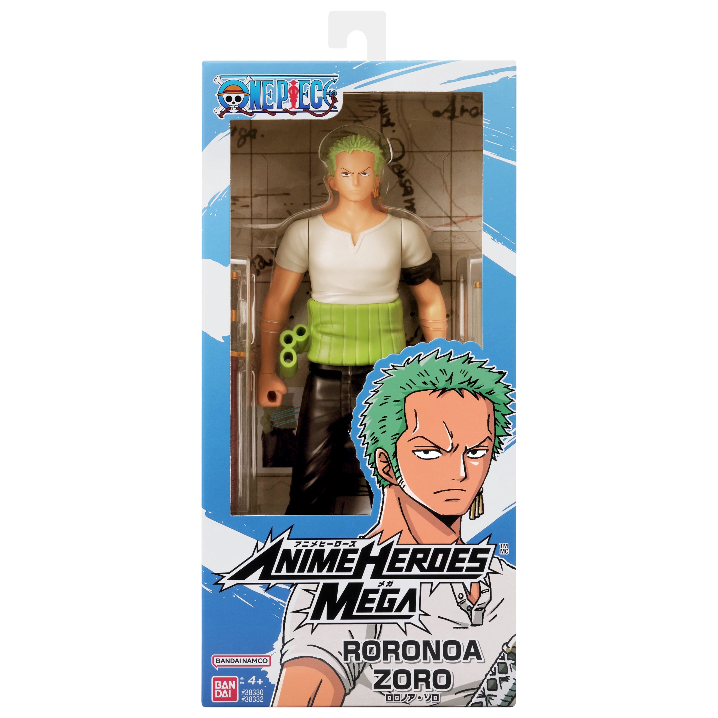 Bandai AnimeHeroes ONE PIECE Mega Roronoa Zoro action figure