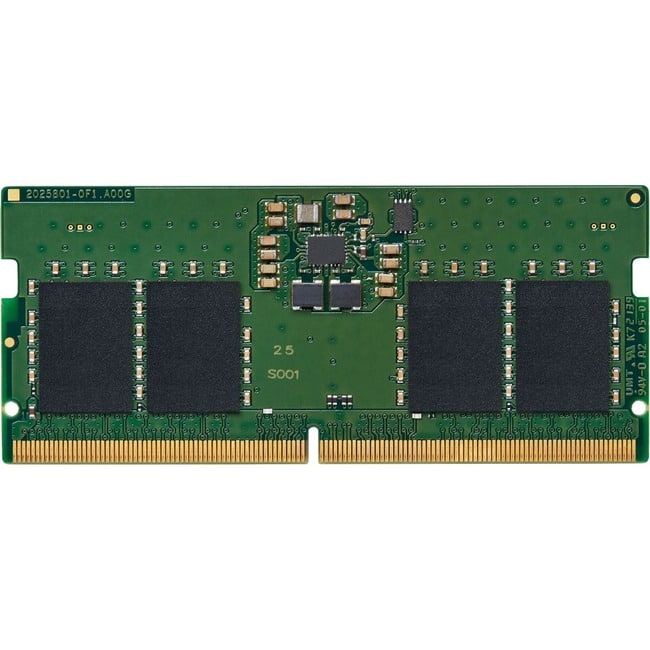 Kingston - ValueRAM 8GB DDR5 SDRAM Memory Module - For Notebook - 8 GB - DDR5-5600/PC5-44800 DDR5 SDRAM - 5600 MHz - Black