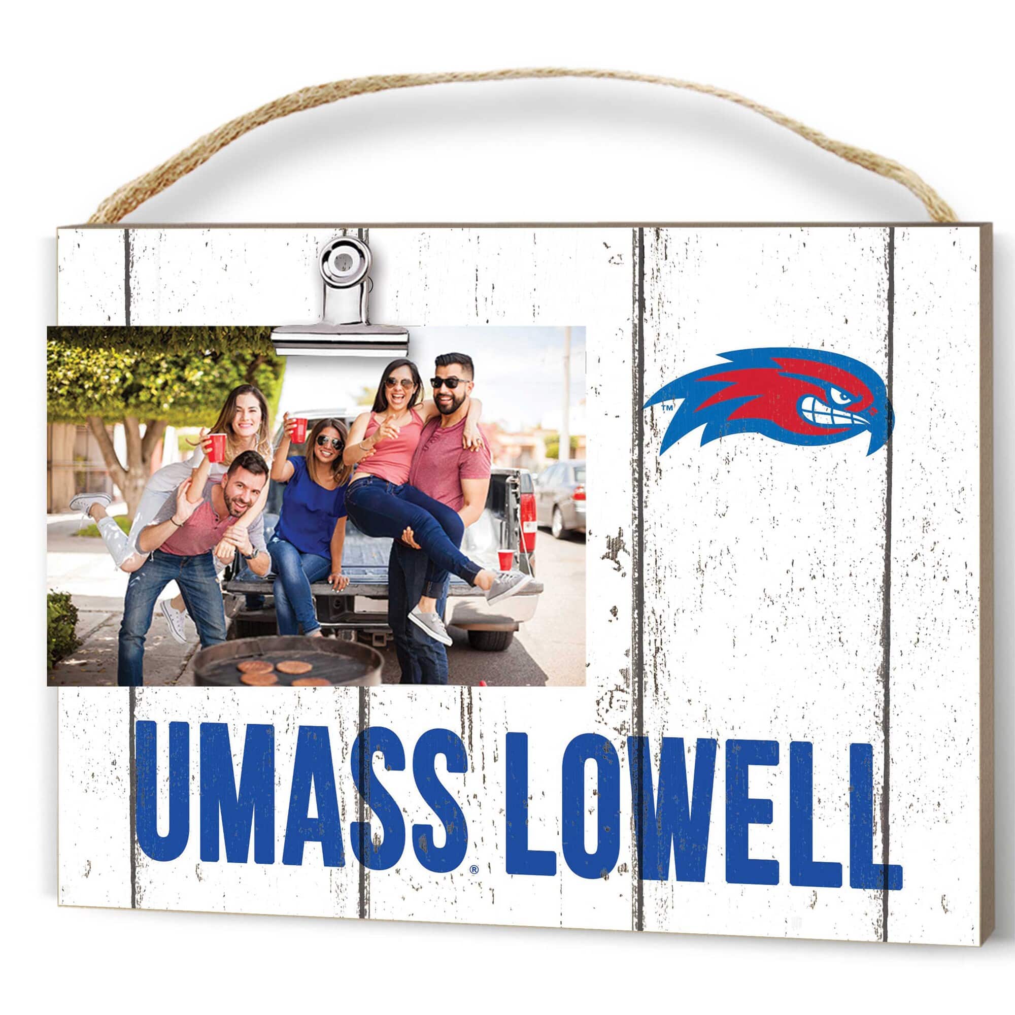 "Jardine - UMass Lowell River Hawks 8"" x 10"" Weathered Clip It Frame - White" price history on PriceWatchPro