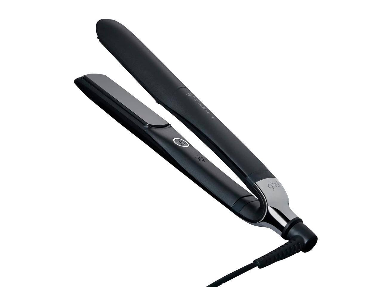 Front. GHD - ghd Platinum Flat Iron + Styler (1 Inch Plate) - Black.