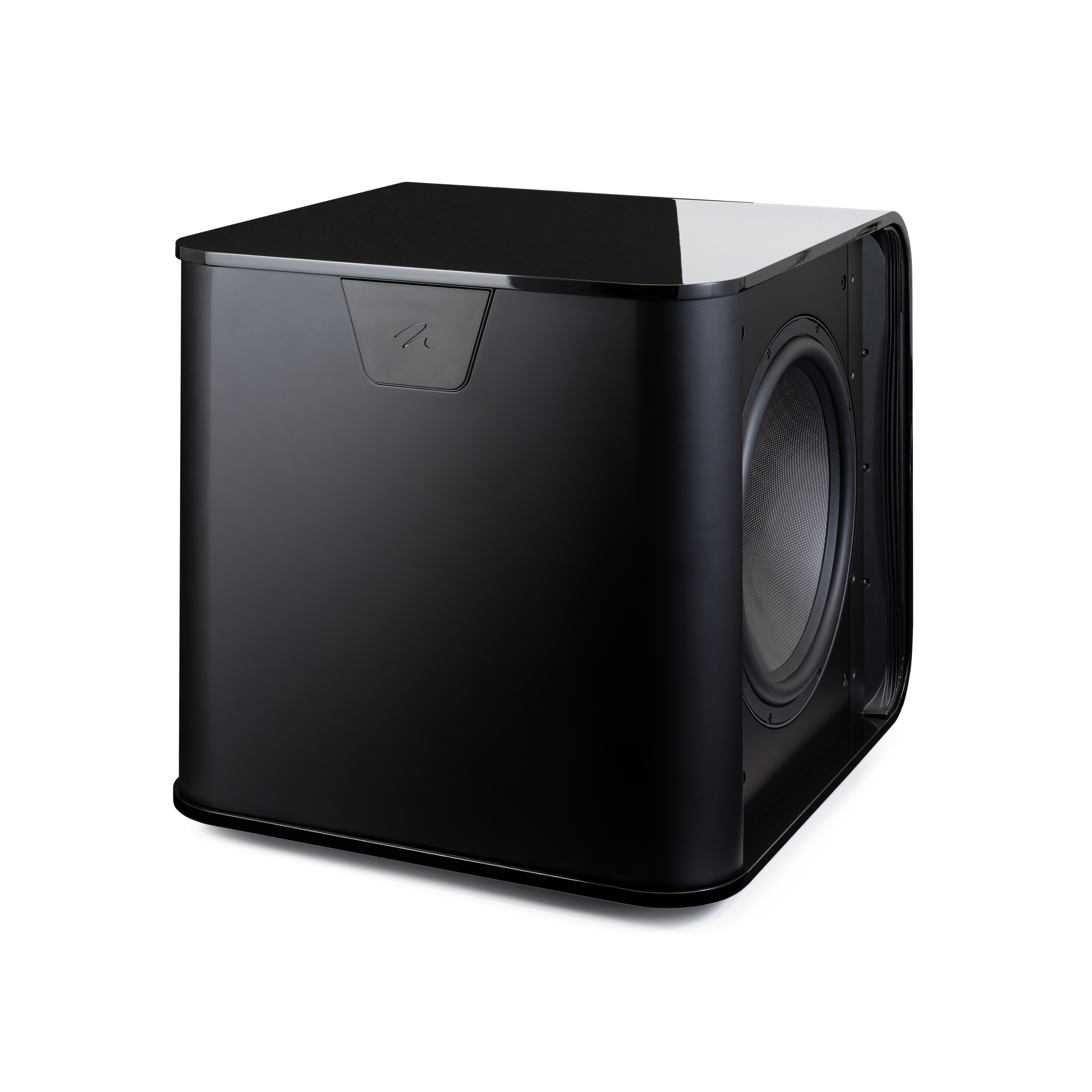 Alt View 12. MartinLogan - Depth 215, Dual 15” 4.4kW Powered Subwoofer, with BalancedForce Technology, Sub Control App, and Wireless Built-In - Gloss Black.