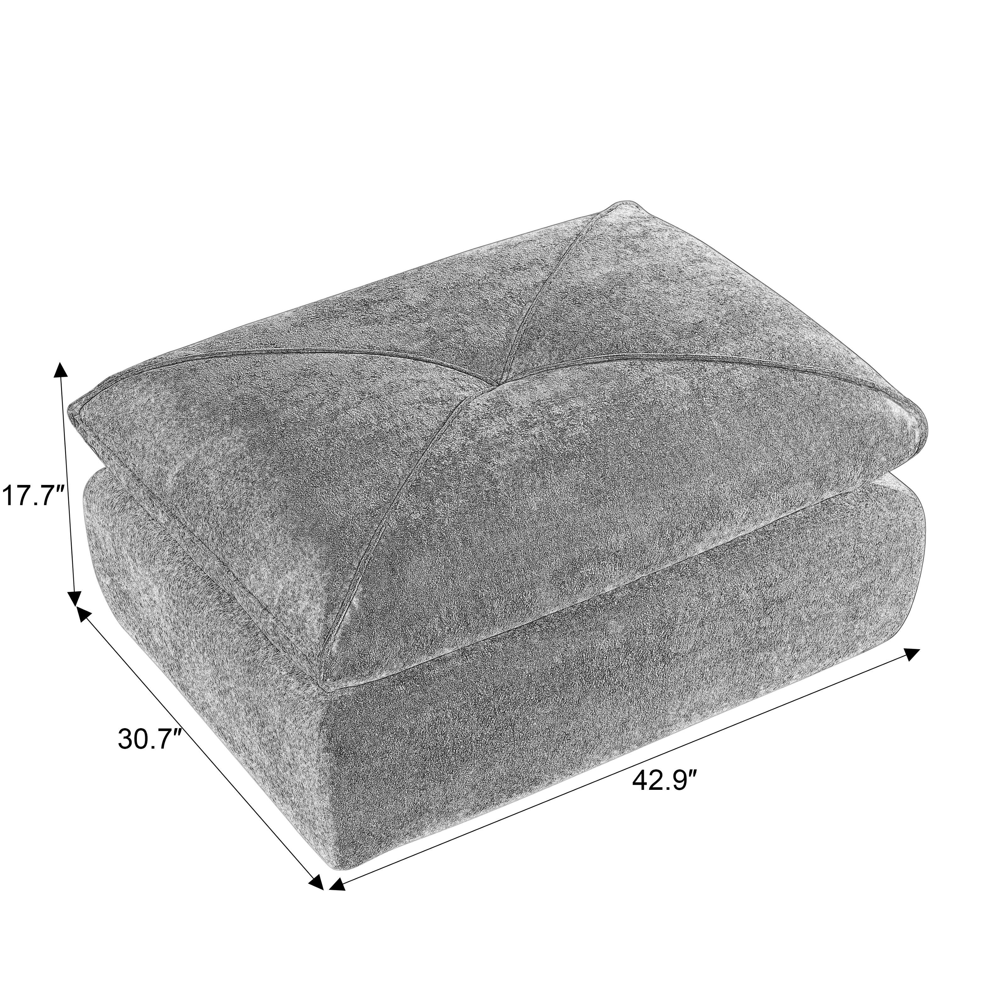 17.7" x 30.7" x 42.9"