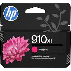 hp 910xl
Magenta
1 Original HP Ink Cartridge
Une cartouche d'encre d'origine HP