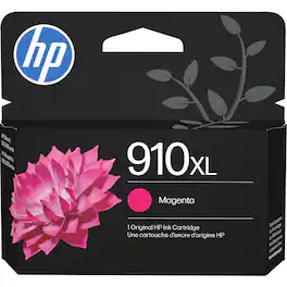 HP - 910XL High-Yield Ink Cartridge - Magenta