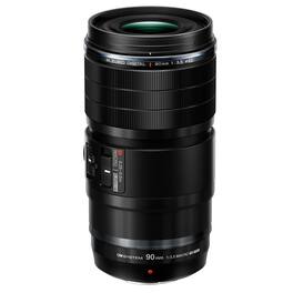 OM System - M.Zuiko Digital ED 90mm f/3.5 Macro IS PRO Lens for Micro Four Thirds - Black