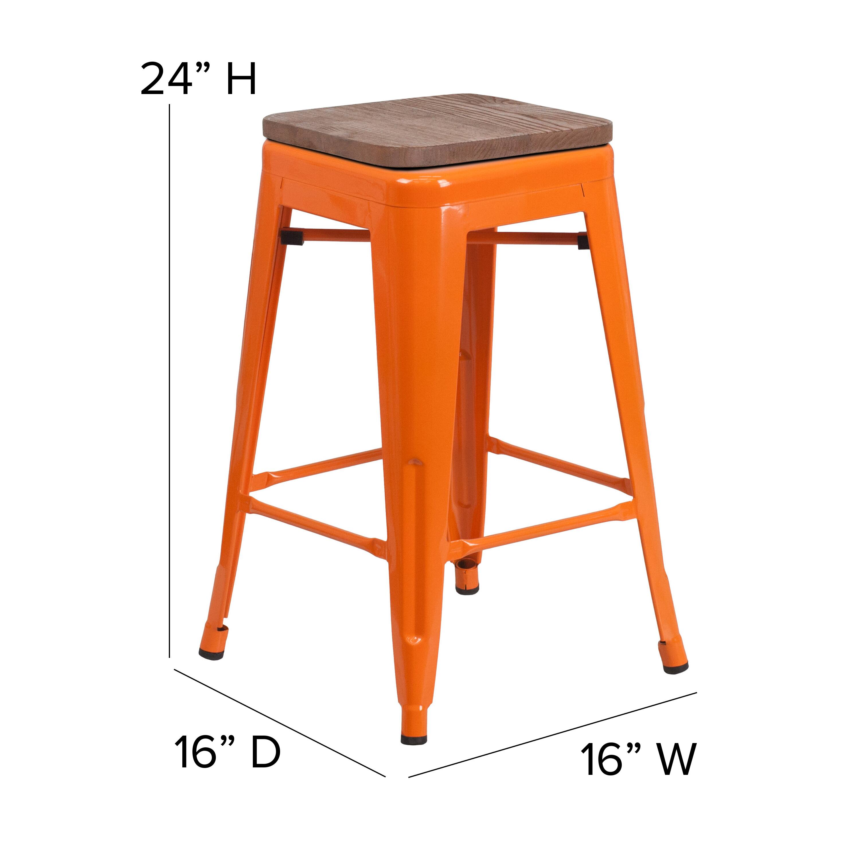 24" H  
16" D  
16" W